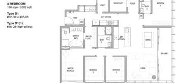 riviere-floor-plan-4-bedroom-singapore-condo